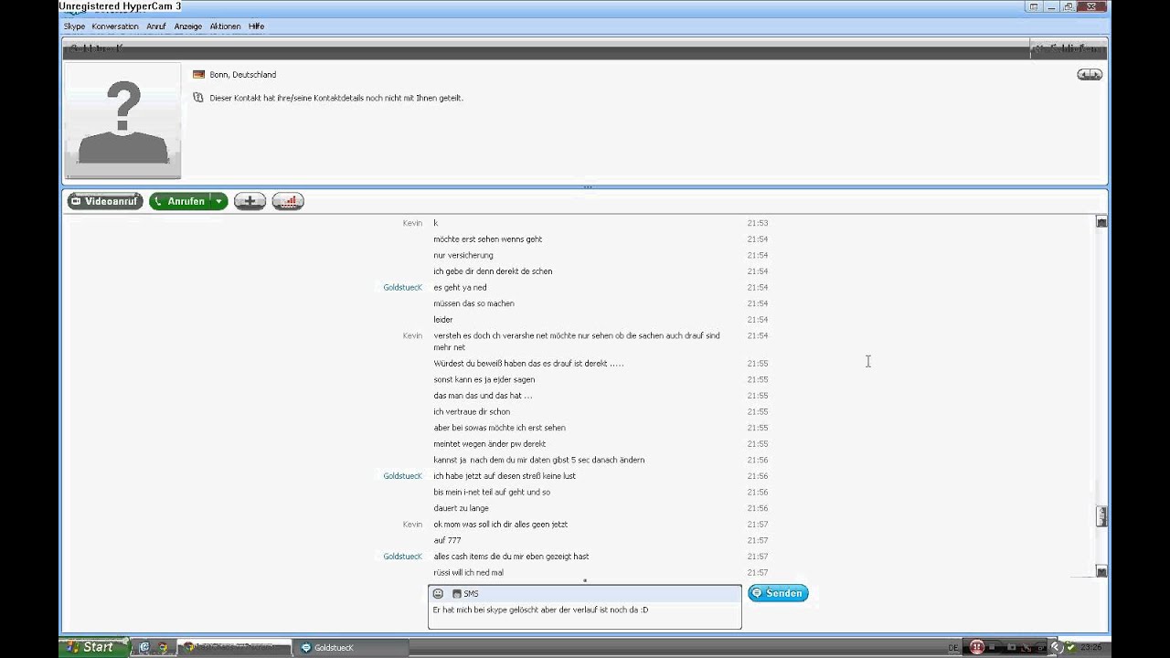 Skype Verlauf - YouTube Skype Verlauf - YouTube