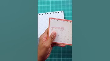 Get Ready for 2025 with My Cricut DIY Desk Calendar Tutorial #shorts #cricut