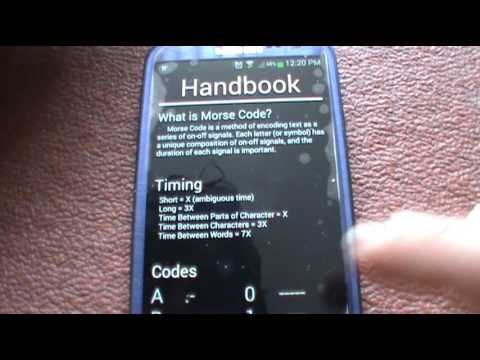 Review: Morse Code Trainer Android OS