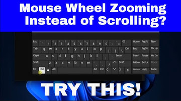 [HOW TO FIX] Mouse Wheel Zooms Instead of Scrolls (Step-by-Step Troubleshooting)
