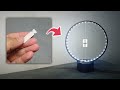 How To Make Magnetic Levitation Lamp | DIY Night Lamp Ideas from PVC