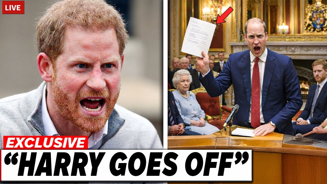Prince Harry STUNNED After Prince William BLOCKS His $36 MILLION "Bailout"