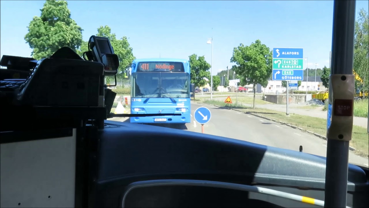 Buss 411 Nödinge - Älvängen 2018