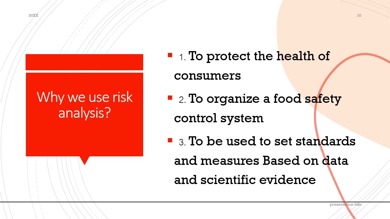 Risk Assessment and Management in Food industry