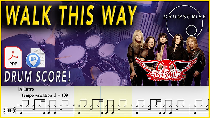 Walk This Way Drums version - Drums performance video thumbnail