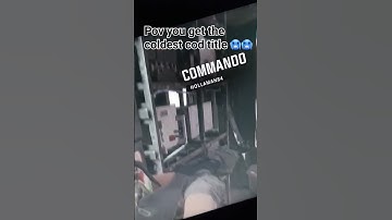 pov you get the coldest win title in cod #gaming #cod #trollface #edit