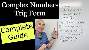 Complex Numbers in Trigonometric Form Complete Guide (DeMoivre
