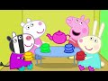 Peppa بيبا بيج يوم بارد صديق جورج افلام كرتون 