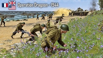 The Forgotten D-Day of WWII - Operation Dragoon 1944 | Gates of Hell