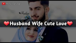 Husband Wife Love Status 2021 | New Love Whatsapp Status  | Shayari Status Video 2021 