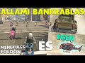 ÁLLAMI BANKRABLÁS - MENEKÜLÉS FÖLDÖN ÉS AZ ÉGBEN! - GTA RP