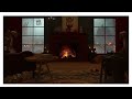 CREEPY DARK FALL Halloween Ambience MUSIC SLEEP SOUNDS with FIREPLACE and RAIN