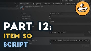 ItemSO script - Inventory System in Unity tutorial P12