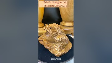 Thiềm Thừ cóc 3 chân gỗ bách xanh nguyên khối ☘️☘️☘️Hữu duyên cùng mọi người ạ #xongtramhuong #thiem