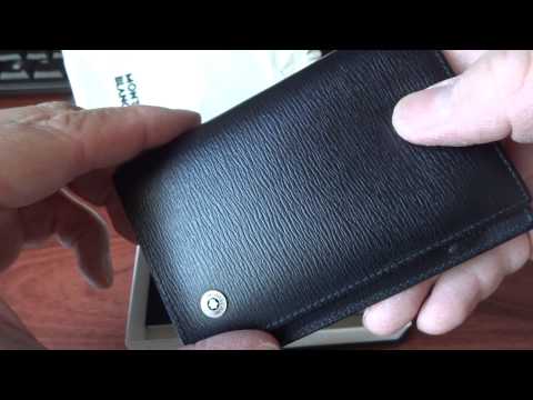 REVIEW on MONTBLANC Leather Goods 4818 Westside Business Card Holder