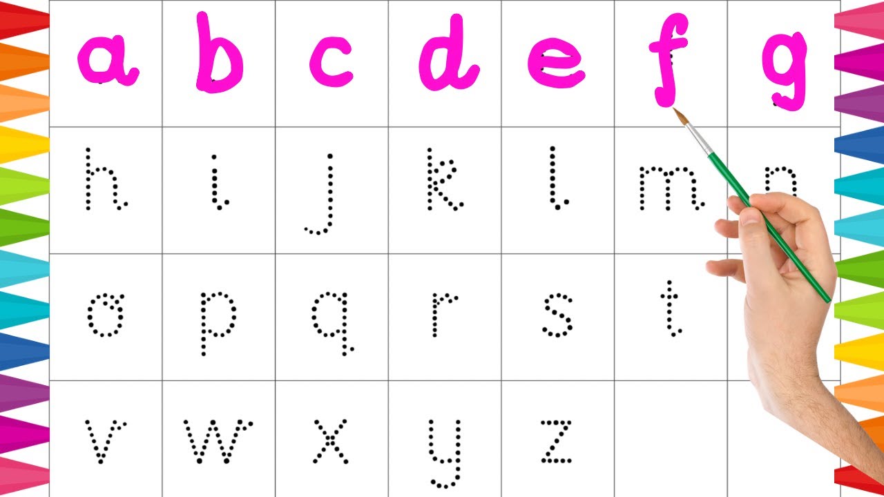 Learn to Write Small Letters a to z | Cursive & Print Practice for Kids