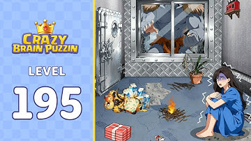 Crazy Brain Puzzle Level 195 Safehouse