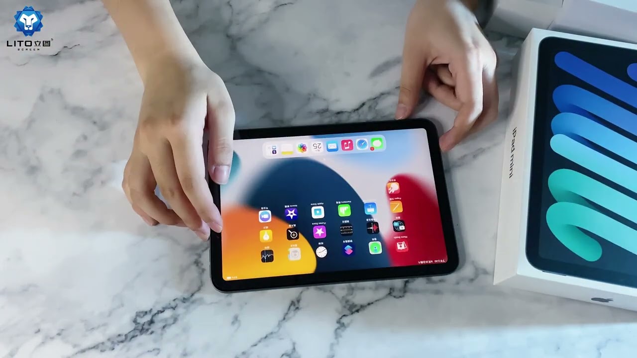 Newest iPad mini 6  Clear Tempered Glass Screen Protector