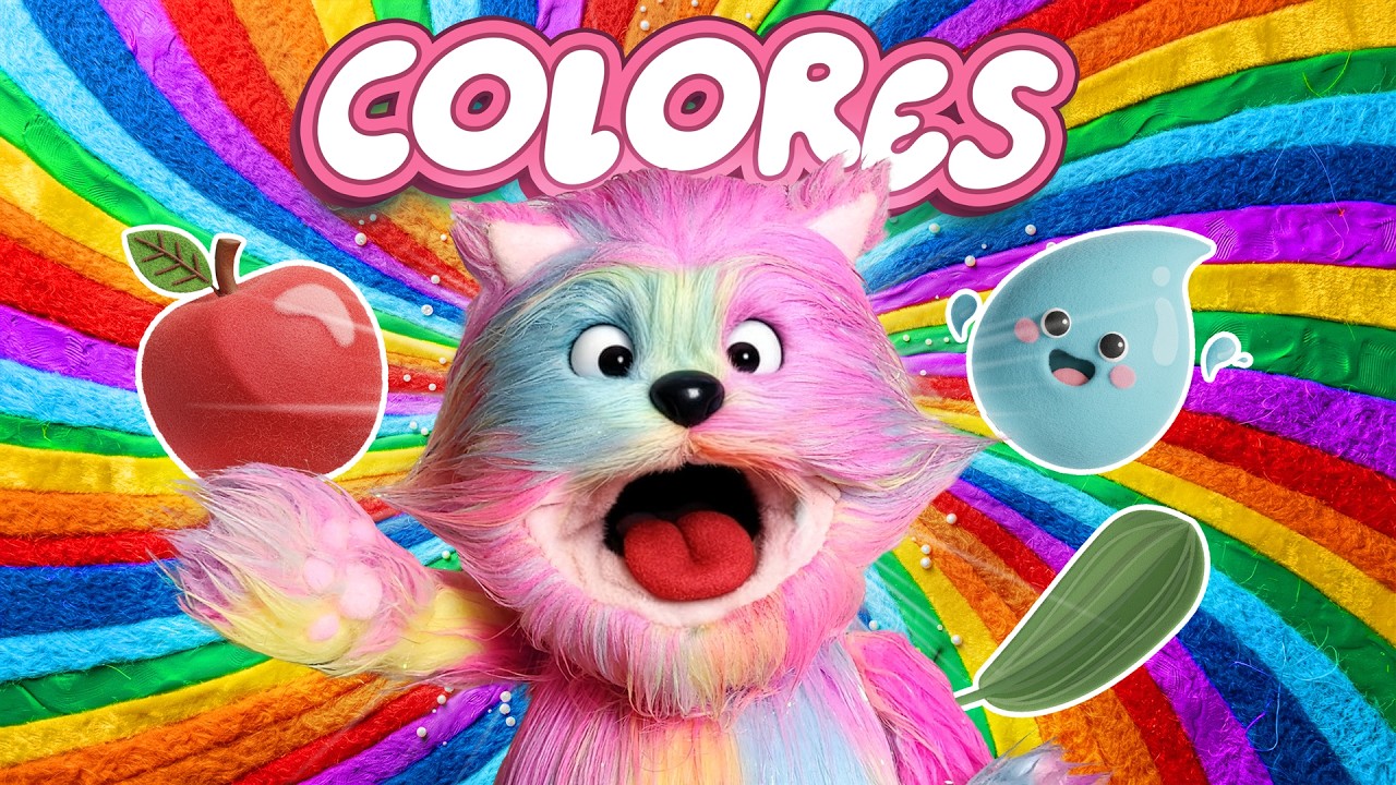 ¡Aprende los Colores YA! 🌈 Canción Infantil de Colores para Niños | Rojo Amarillo Azul Verde