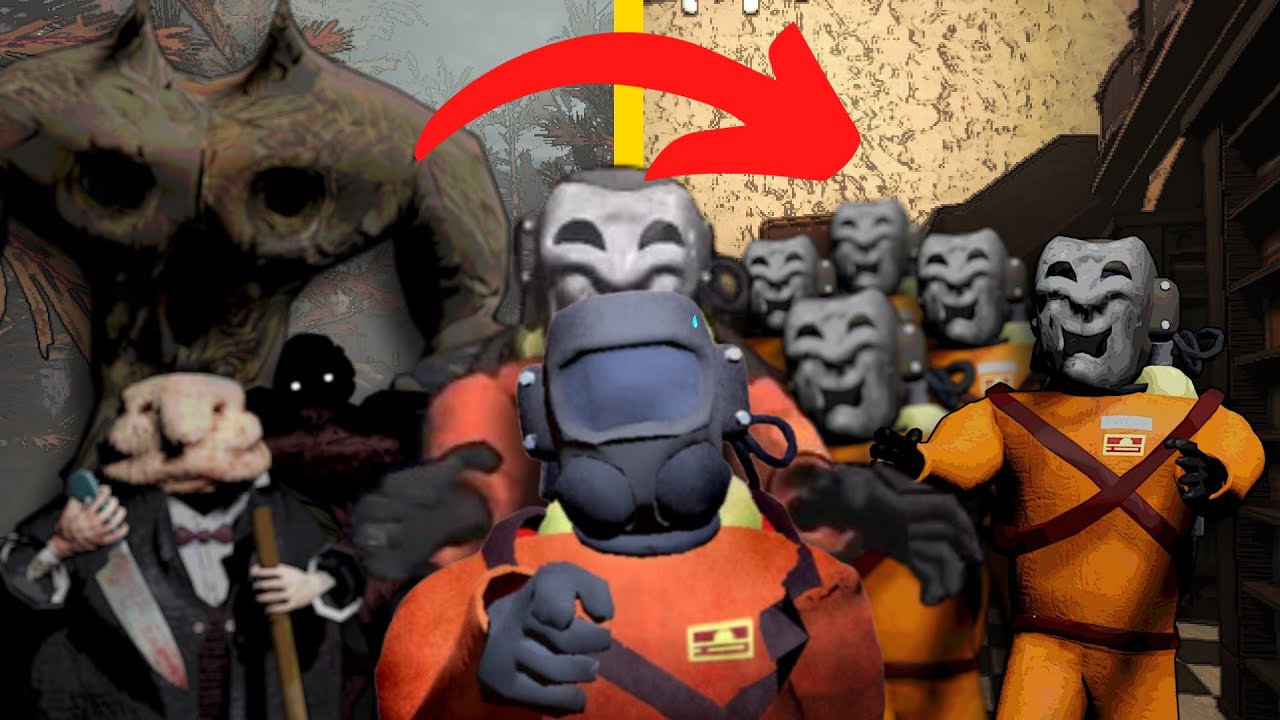 Lethal Company But EVERY MONSTER IS REPLACED WITH MASKED...