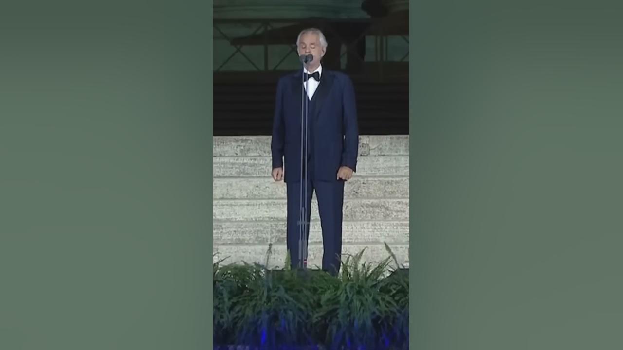 Andrea Bocelli - Ave Maria (Schubert) (Live in Vatican City, St. Peter’s Square)