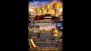 SHINY BOYS WADVALI || 2026 || FINAL DAY