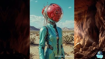 Strange Creatures From Another Dimension | AI Surreal monster | AI Generated Monsters 2025