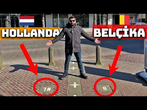 Bir Adımla Ülke Değiştirmek! | Belçika-Hollanda Sınırı