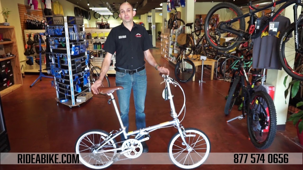 New First Review Of Dahon Boardwalk D7 Classic Folding Bicycle Youtube