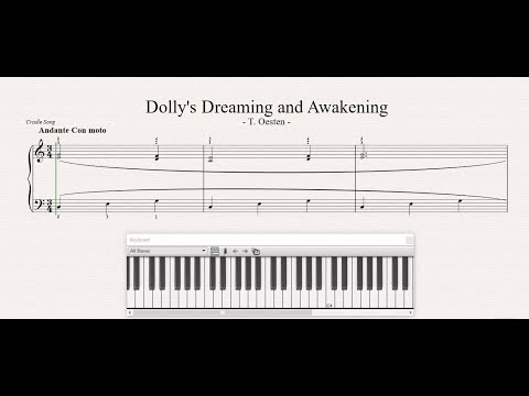 Dolly S Dreaming And Awakening T Oesten Sheet Music For Piano