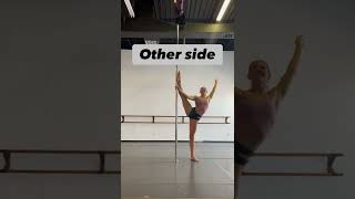Int Static Pole Flip Standing Split Fall To Butterfly Flip
