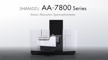 AA-7800 Series - Atomic Absorption Spectrophotometers