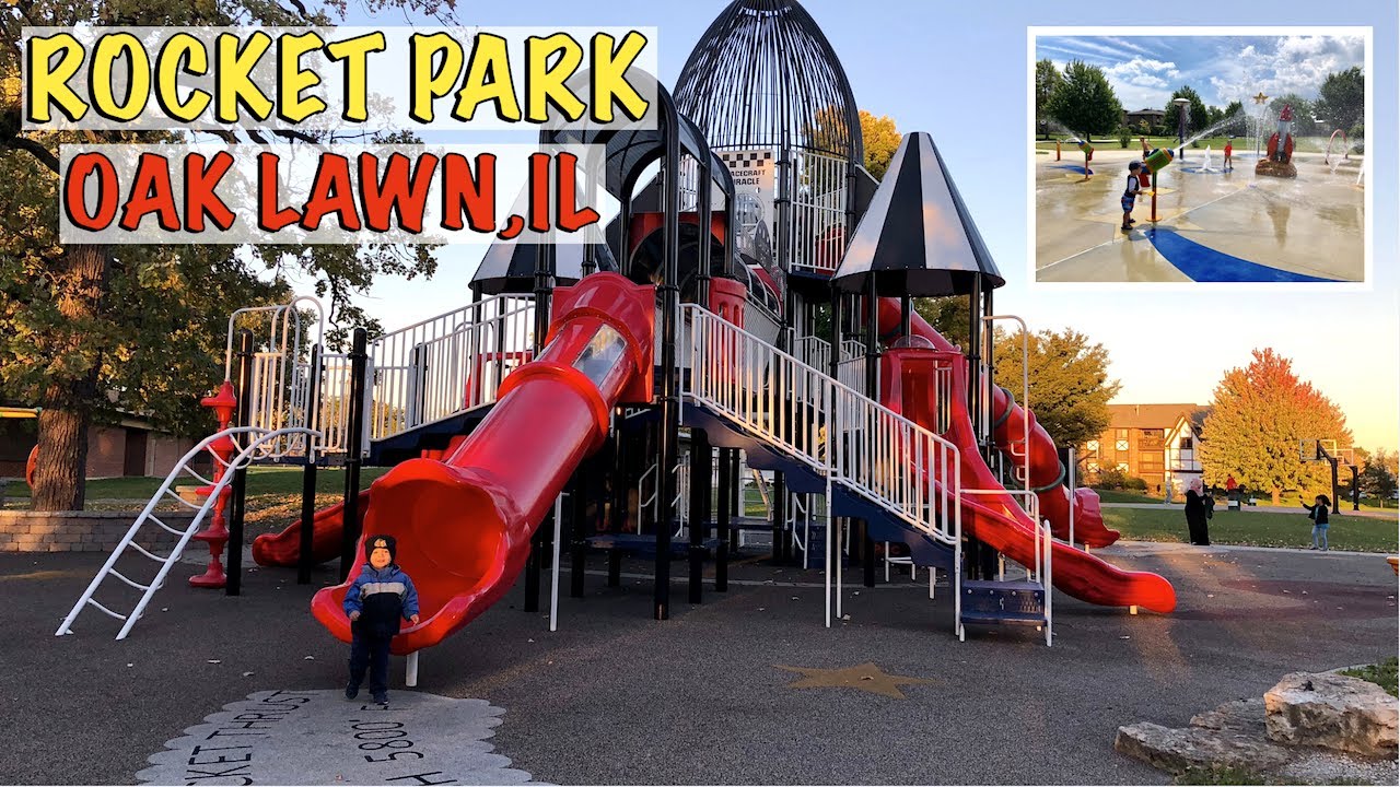 ROCKET PARK Splash Pad Memorial Park Oak Lawn, IL The Carchedi