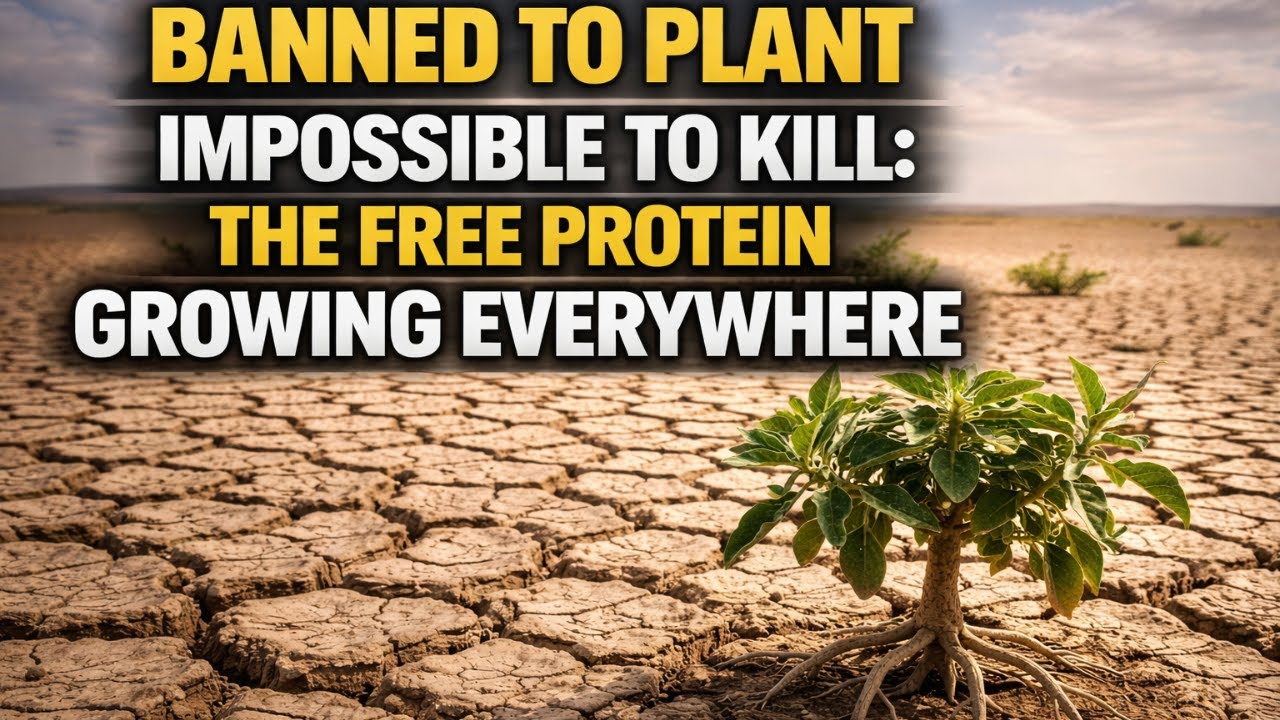 Banned to plant impossible to kill: The free protein growing everywhere