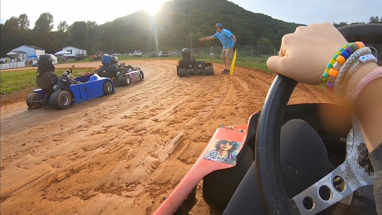 box stock gokart Racing (heat Race) predator 212 non hemi Tater patch 2 ...