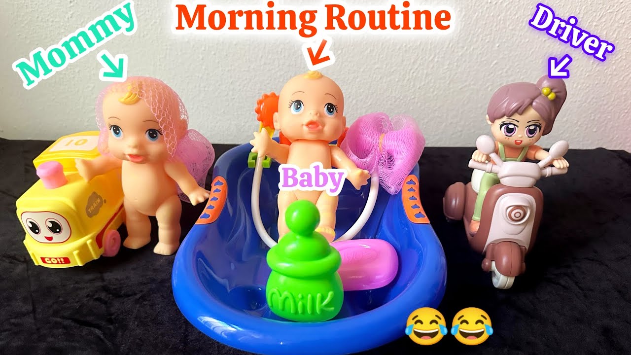 5 Minutes Baby Toys 🧸 Daily Morning Routine | #toys #baby #satisfying # ...