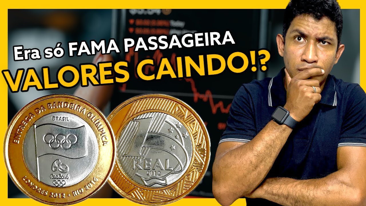 Moeda da Bandeira 2012 - Valores atualizados 2022 