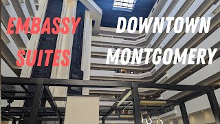 Embassy Suites Hotel in Downtown Montgomery Alabama Full Tour and Mini Review