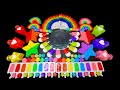 The Most Satisfying Rainbow🌈 Slime ASMR Ever/Rainbow🌈 Slime Mixing Random things into slime  96