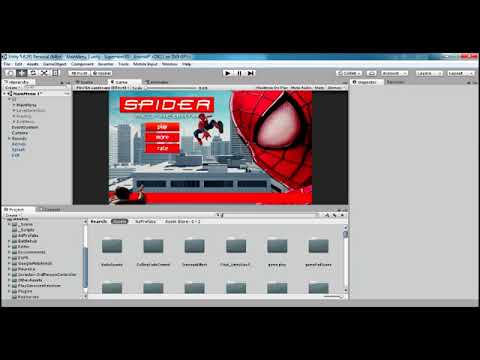 Spider Unity 3d Project Download   Ad Integration