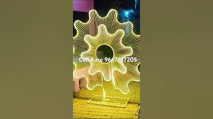 Light stand wedding light decoration stand light #decoration #event #reels #wedding #weddingdecor