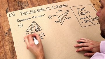 Key Skill - Find the area of a triangle.