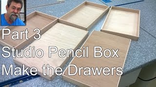 How To | Studio Pencil Box Build 3 | Timber Drawers | DIY I show you how to make the timber drawer units for the studio pencil box. 