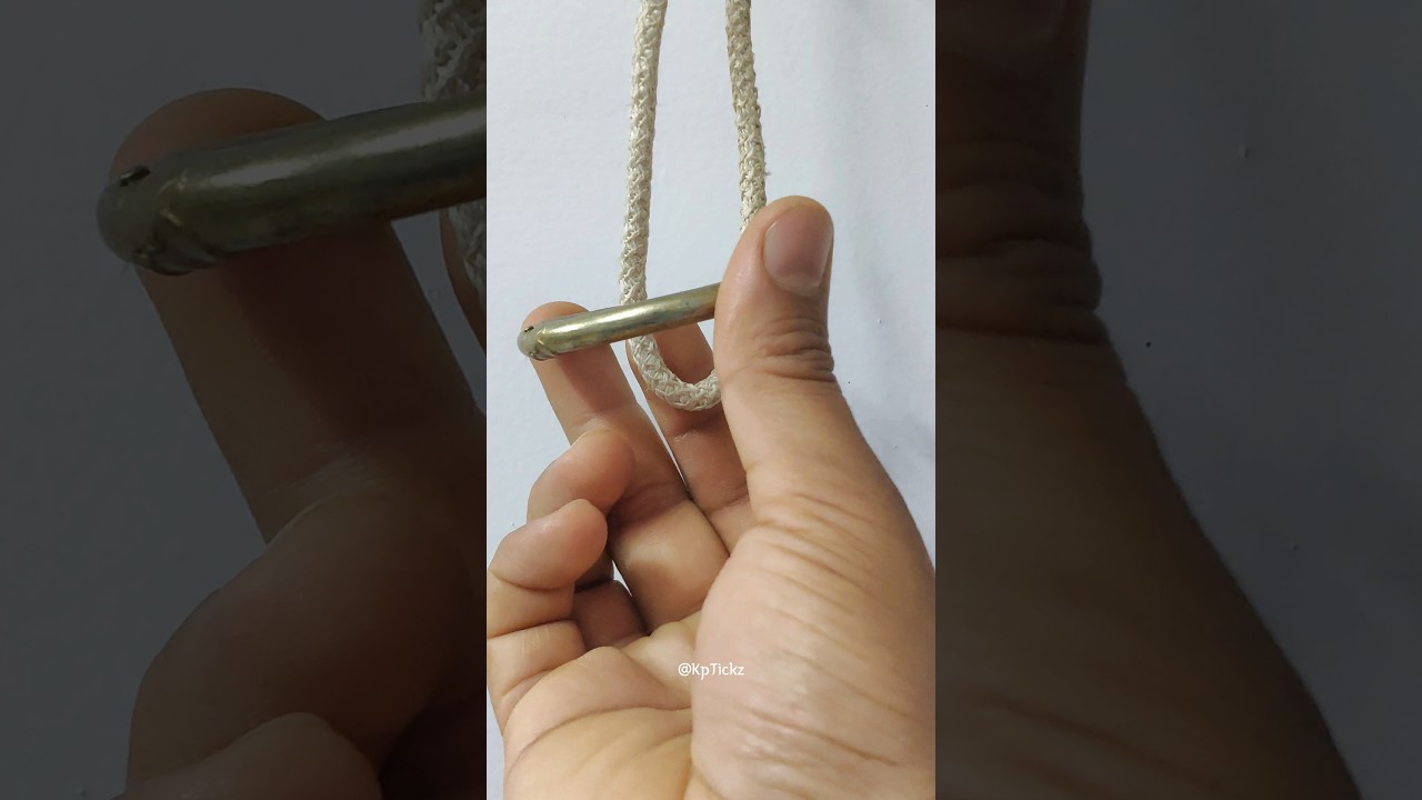 Genius Idea...Impossible? One Finger Knot Hack Revealed!! 