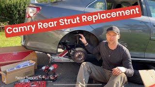 How to Replace Rear Struts on a 2012-2017 Toyota Camry (Full Step by Step Process) + Sway Bar change