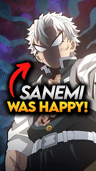 Sanemi was Happy with Tanjiro! Demon Slayer Explained #demonslayer #shorts