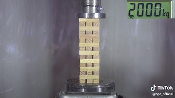 crushin it HPC hydraulic press moment offeceal video