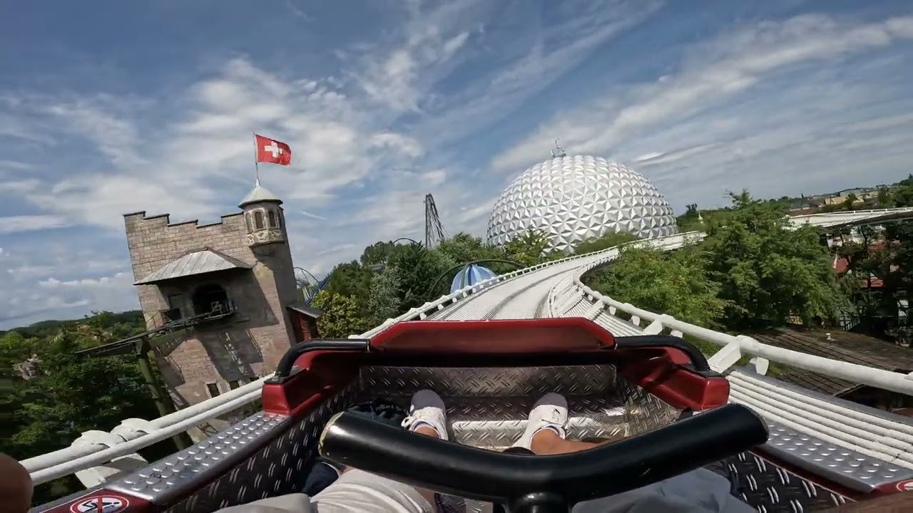 Schweizer Bobbahn Onride - Europa Park 2024