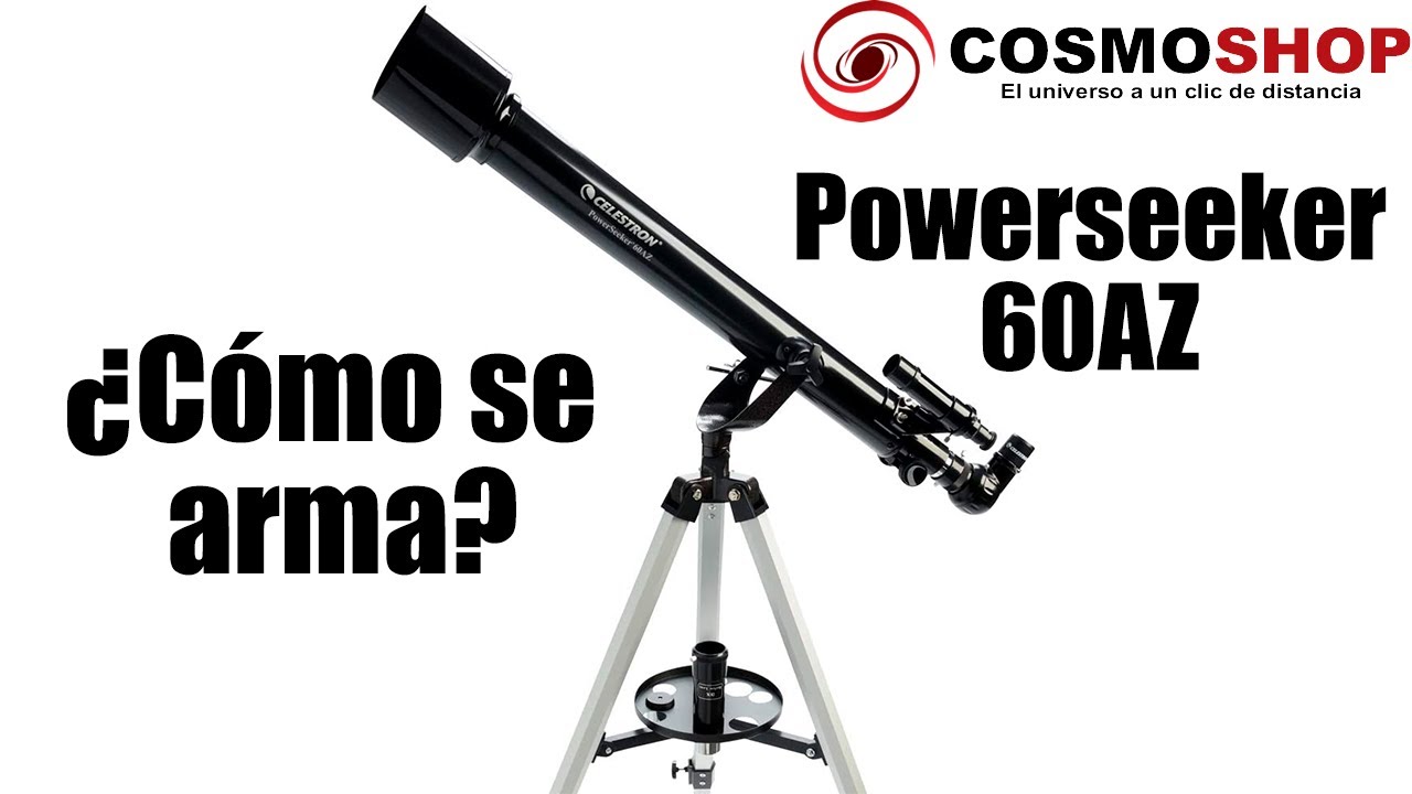 Como se Arma 60AZ Telescopio Celestron 21041 - Tutorial paso paso -