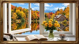 soft autumn days ambience | Luxury TV Art | Beautiful 4K & 8K Digital Paintings | No Music screenshot 5